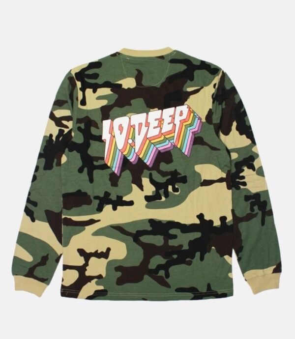 10 Deep All The Lights Long Sleeve Tee – Camo