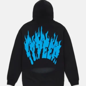 10 Deep Burn Hoodie – Black