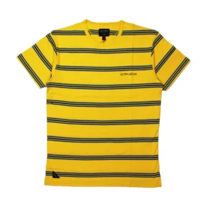 10 Deep Members Stripe T-shirt – Yellow