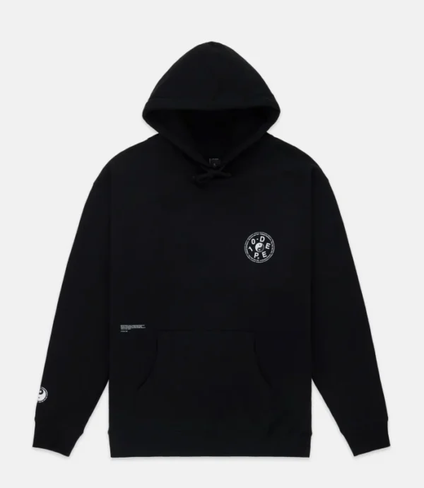 10 Deep Rise & Fall Hoodie – Black